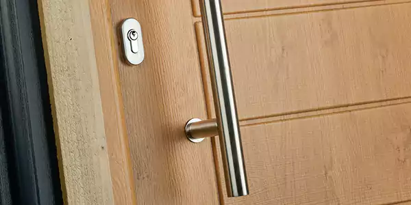 wood effect composite door